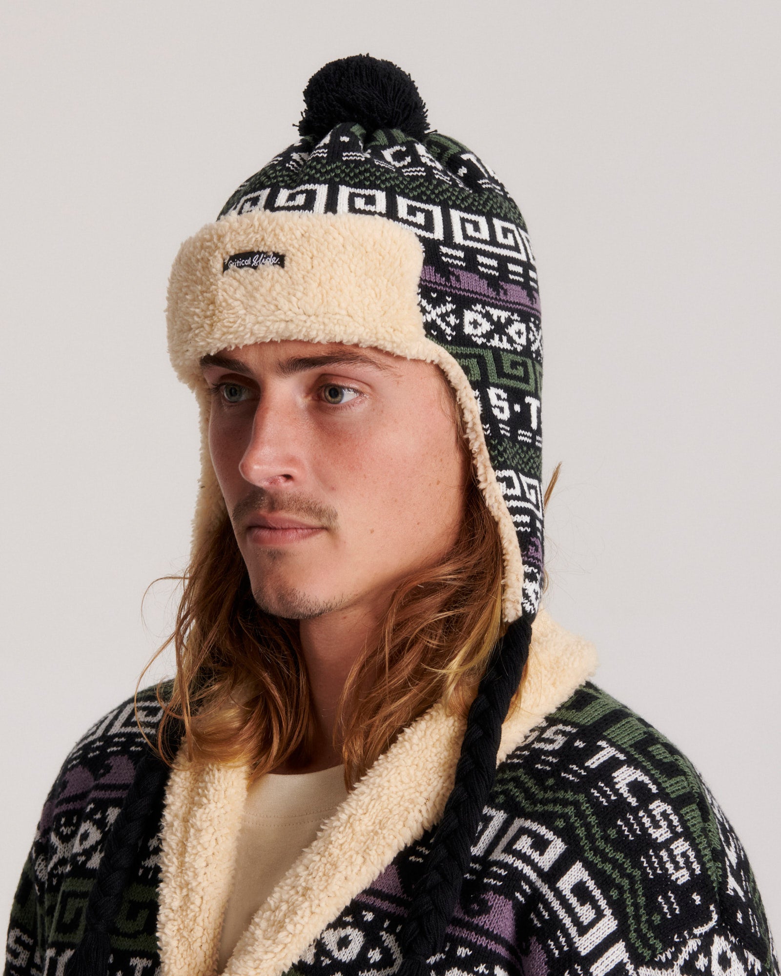 Blunder Trapper Beanie - Vintage Black – The Critical Slide Society