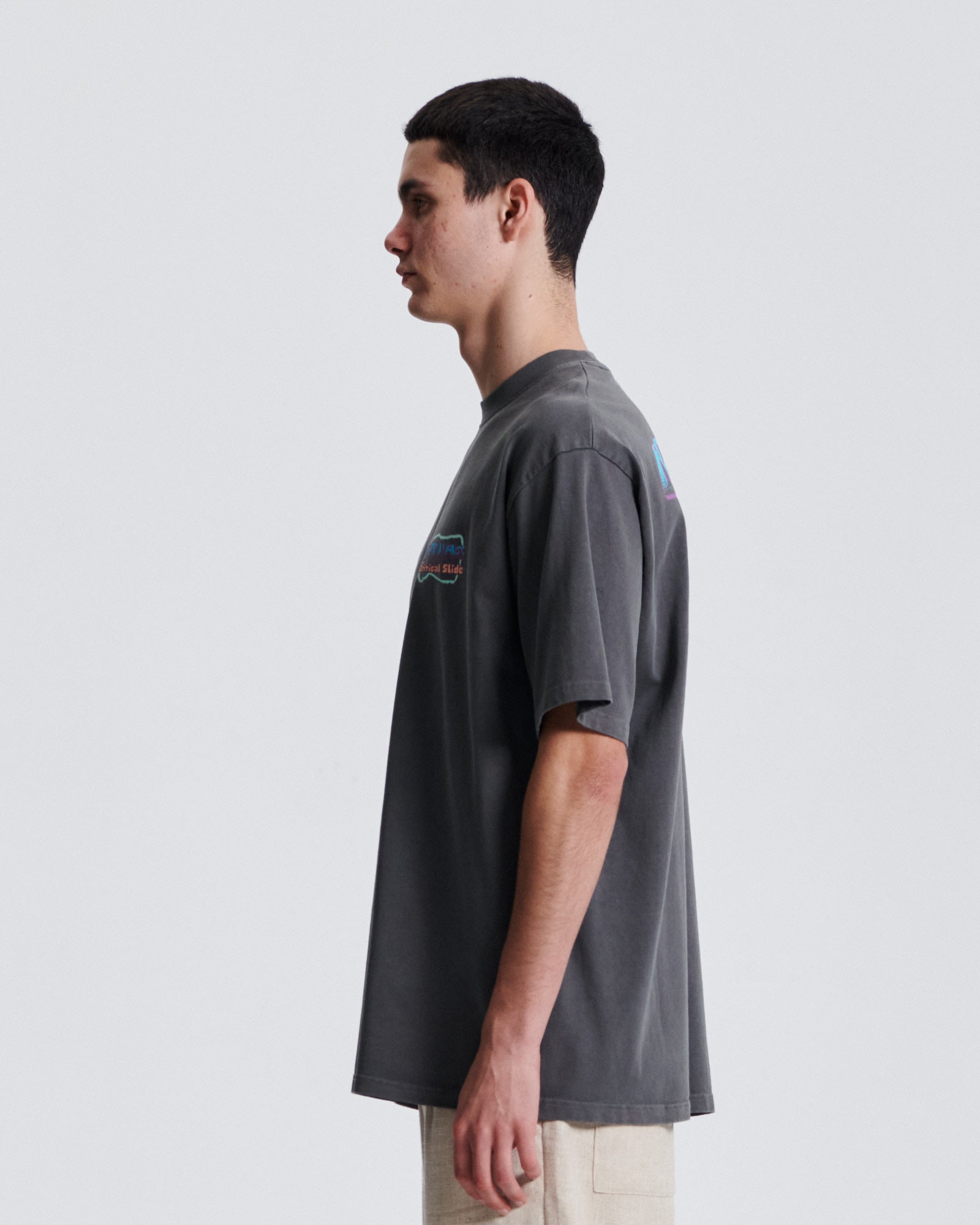 [teket] / ☆ 25SS Good News L/S Tee / Ash Blue Good News L/S Tee Ash Blue - teket