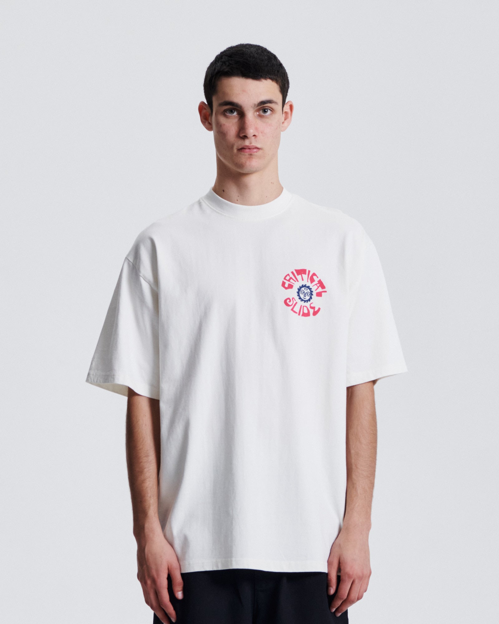 Remains Tee - Vintage White – The Critical Slide Society
