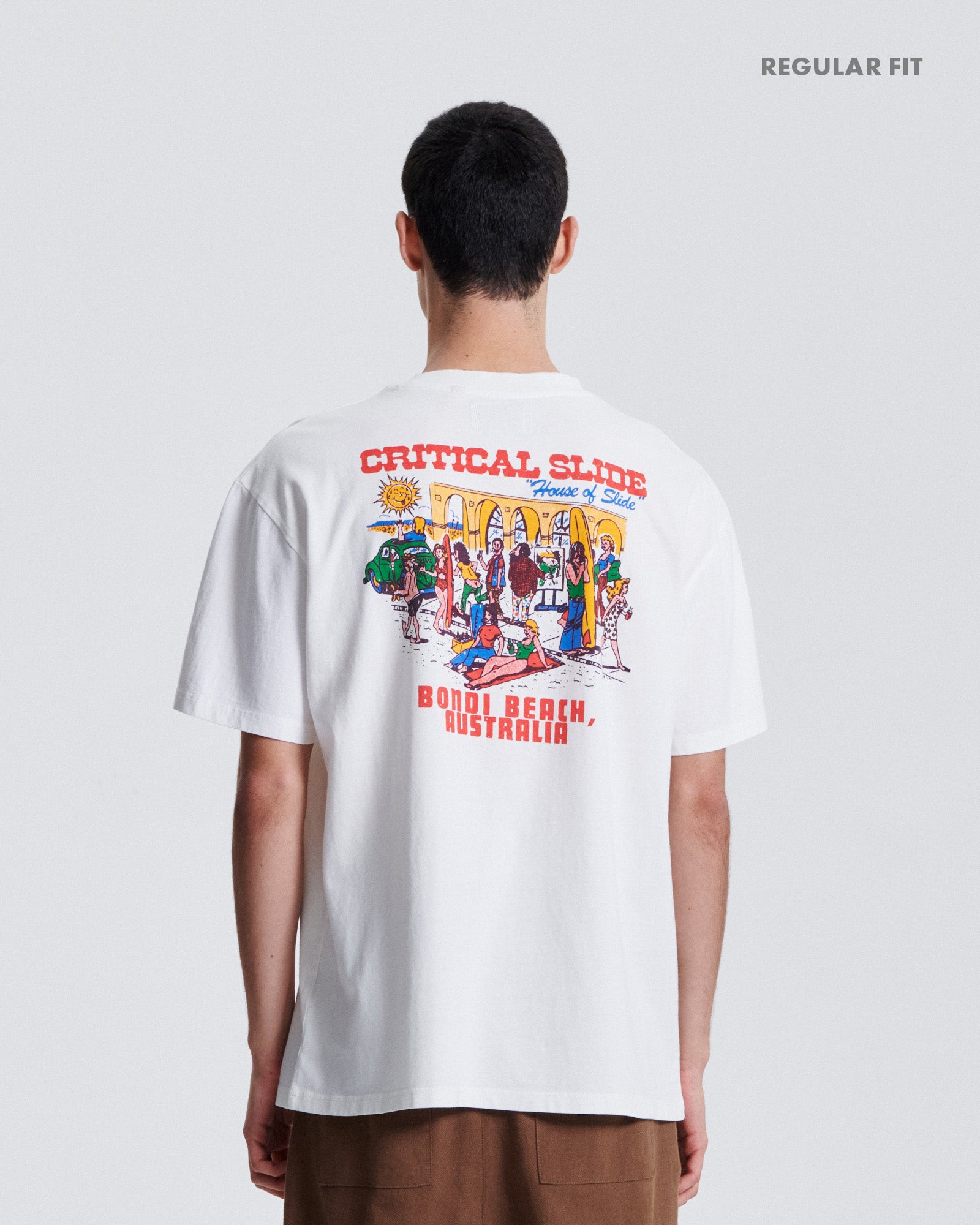 Pavilion Tee - Vintage White – The Critical Slide Society