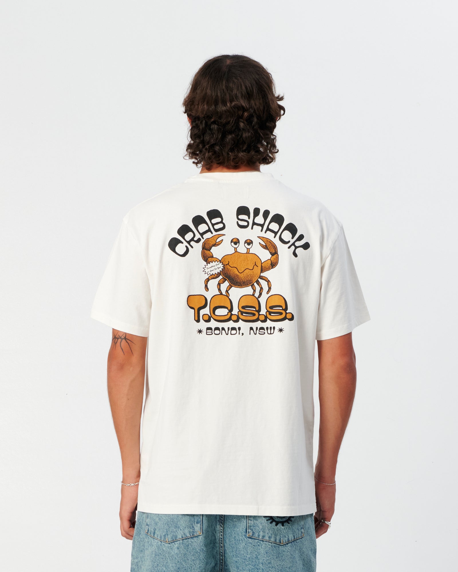Gerald Tee - Vintage White – The Critical Slide Society