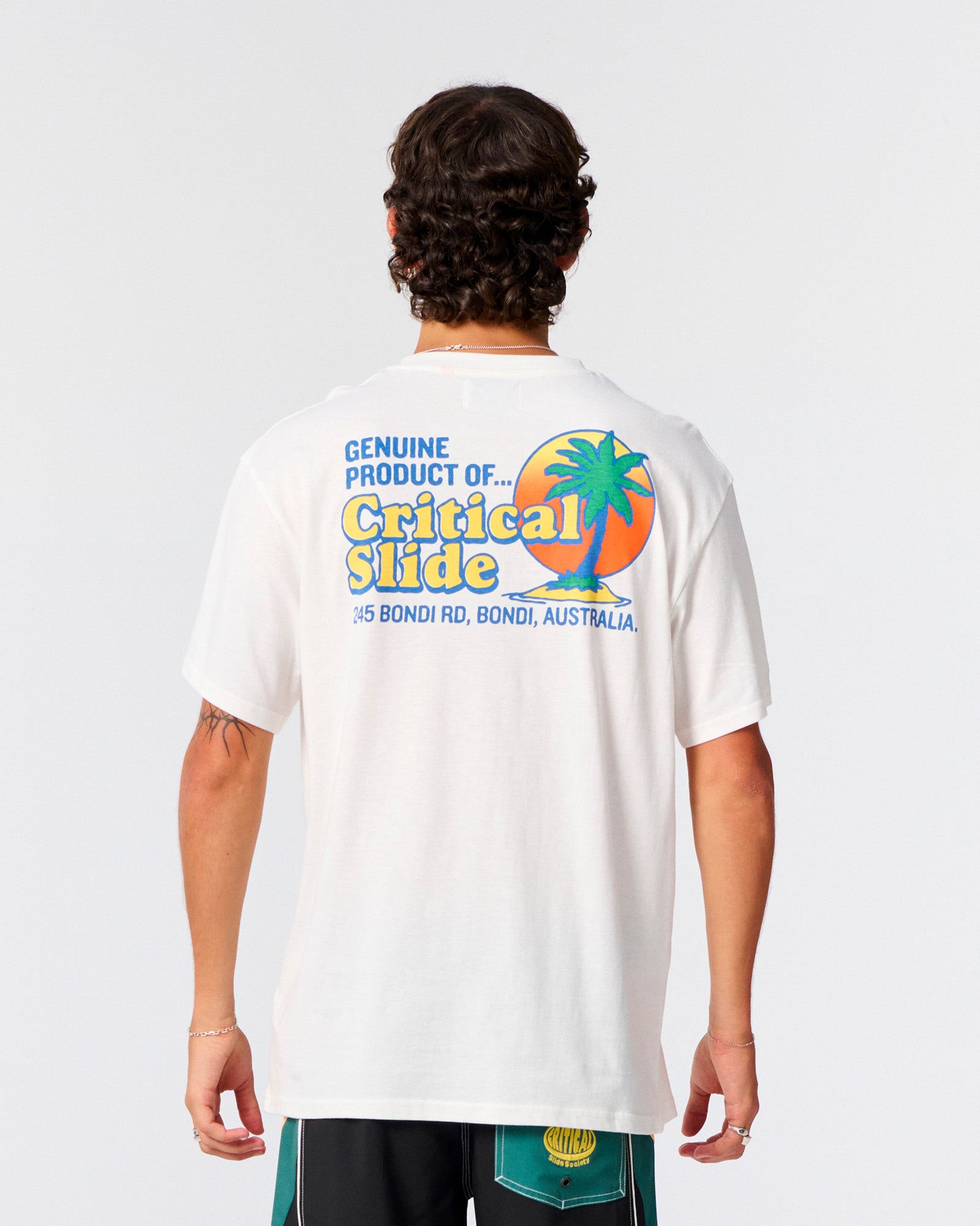 Oasis Tee - Vintage White – The Critical Slide Society