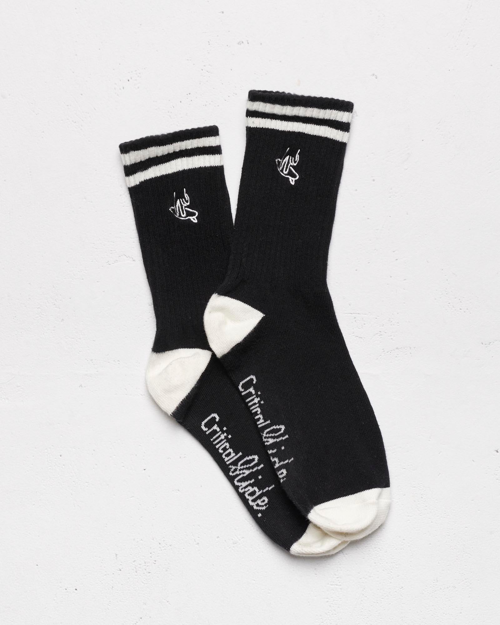 ALL DAY SOCK VINTAGE BLACK The Critical Slide Society