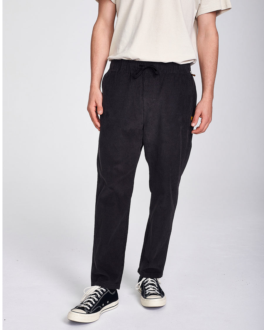 ALL DAY CORD BEACH PANT - VINTAGE BLACK