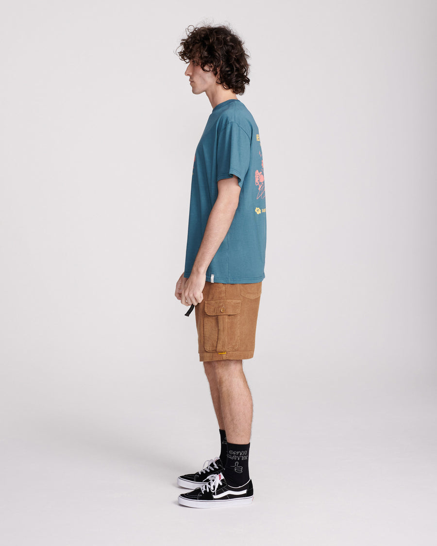 ADVENTURE CORDUROY CARGO SHORT - CAMEL