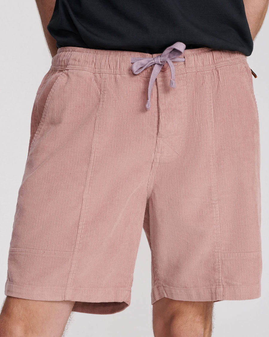 ALL DAY CORD WALKSHORT - WINE