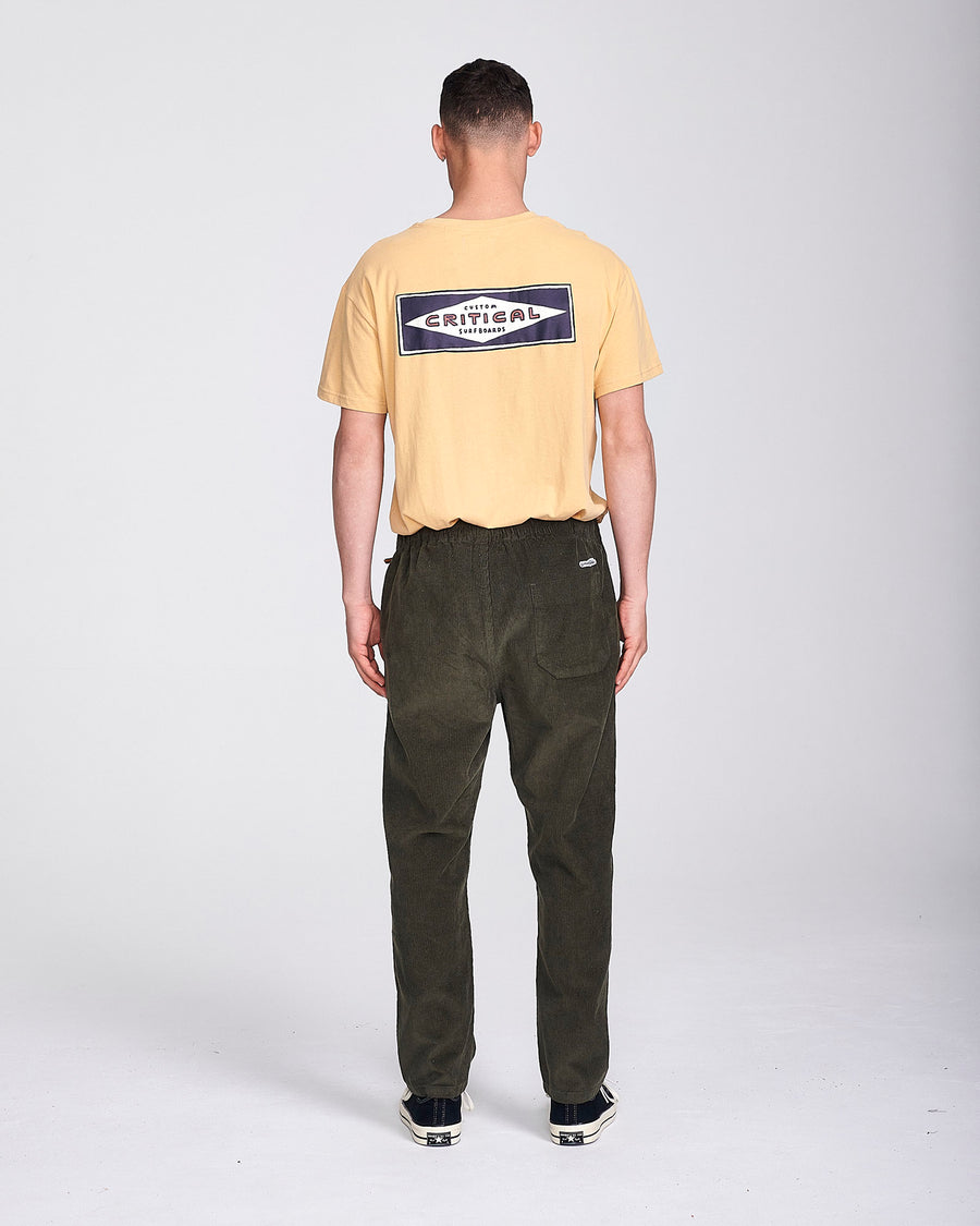 ALL DAY CORD PANT - VINTAGE GREEN