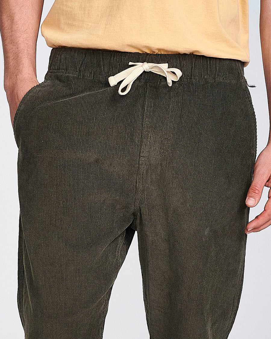 ALL DAY CORD PANT - VINTAGE GREEN