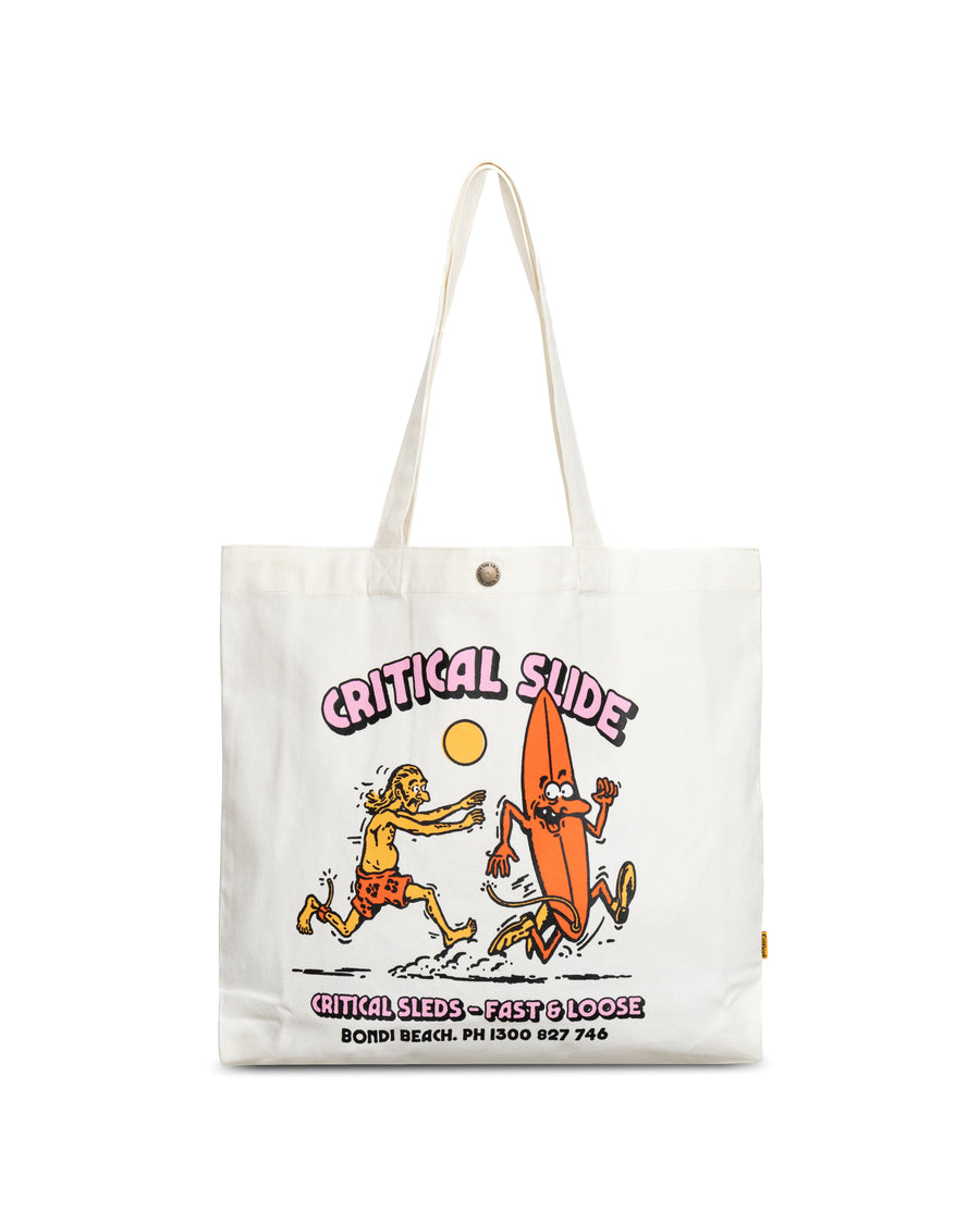 Sleds Tote Bag - Natural