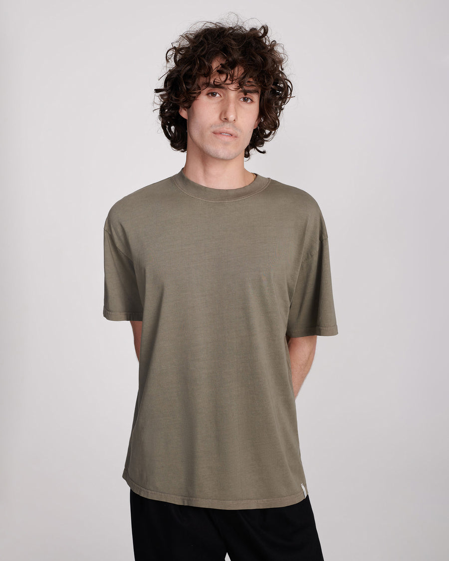 BAND TEE - PUTTY