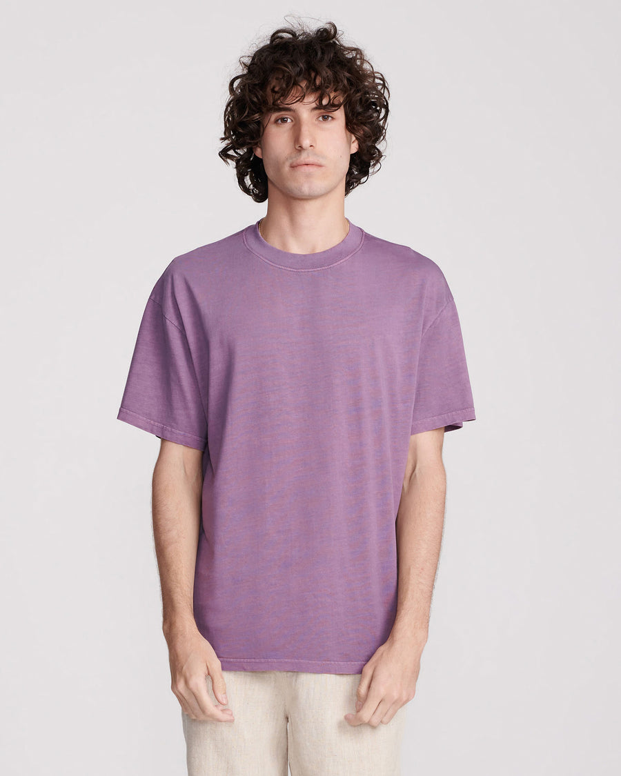 BAND TEE - WINE