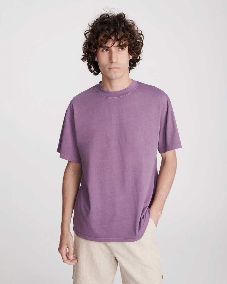 BAND TEE - WINE