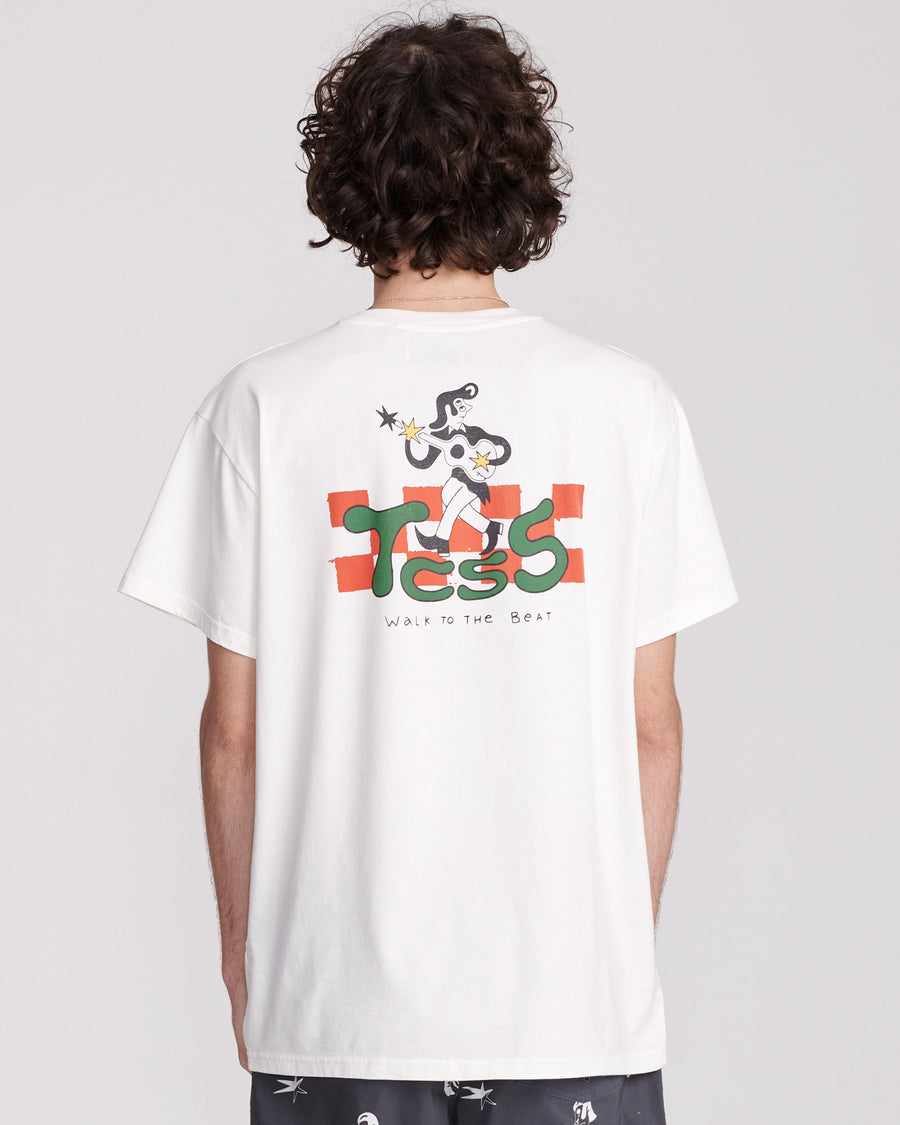 BEAT TEE - VINTAGE WHITE
