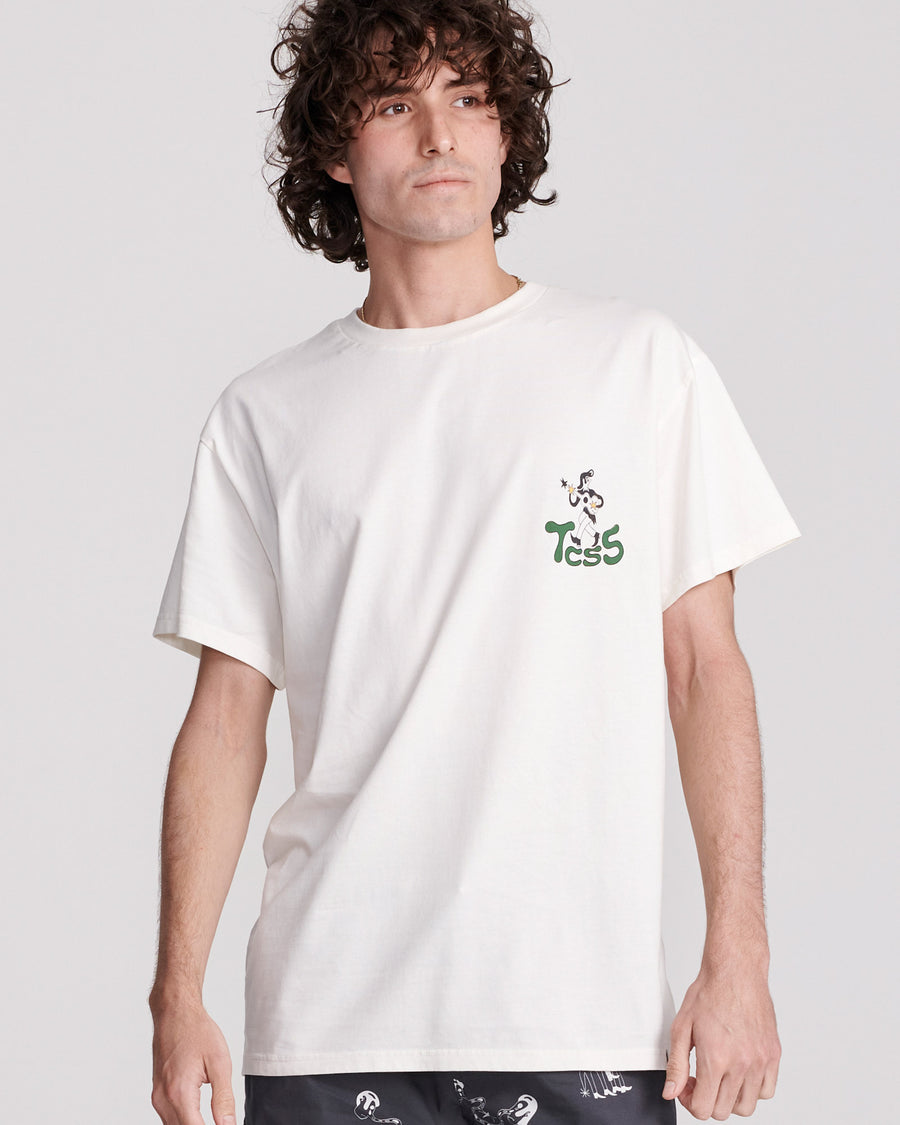 BEAT TEE - VINTAGE WHITE