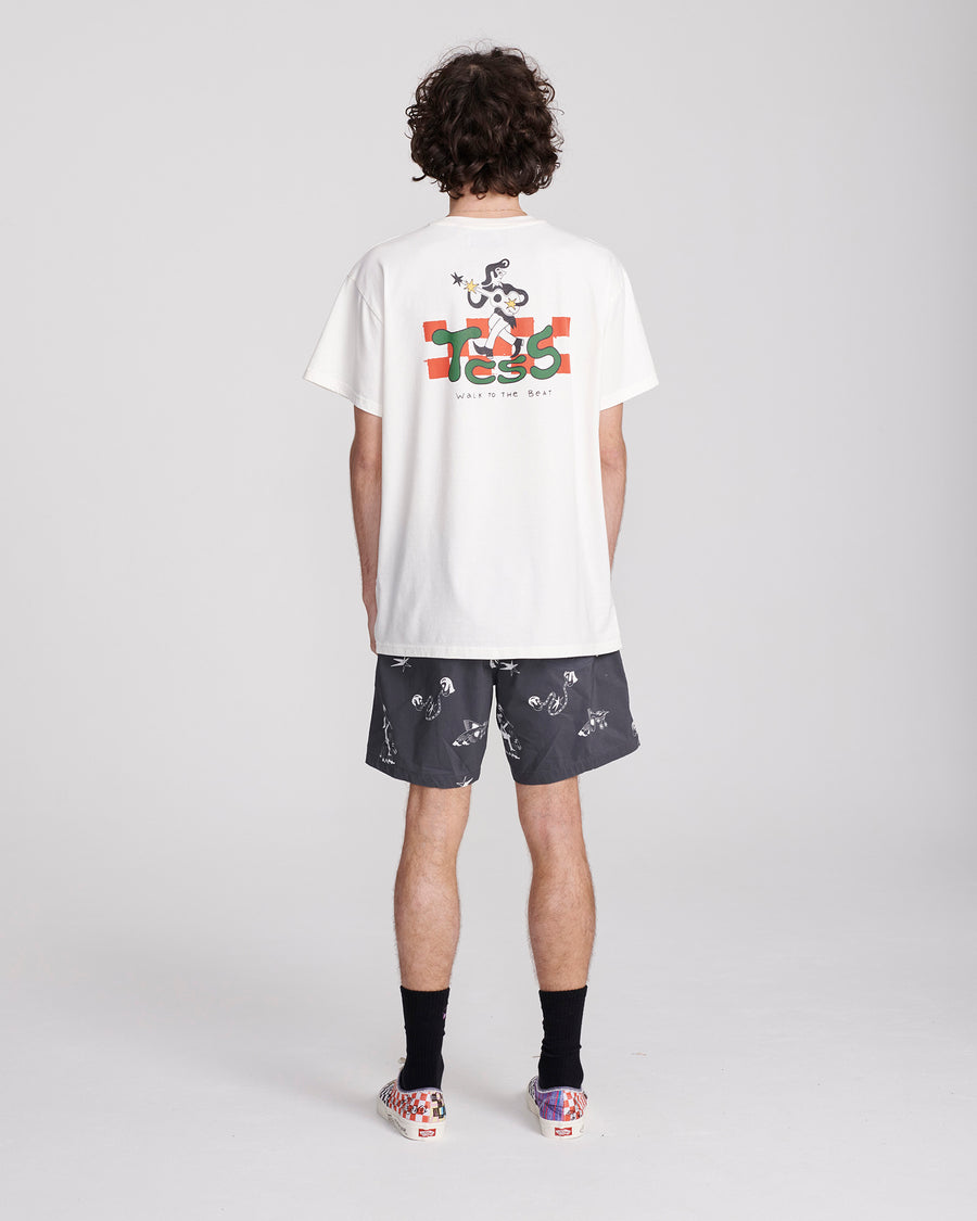 BEAT TEE - VINTAGE WHITE