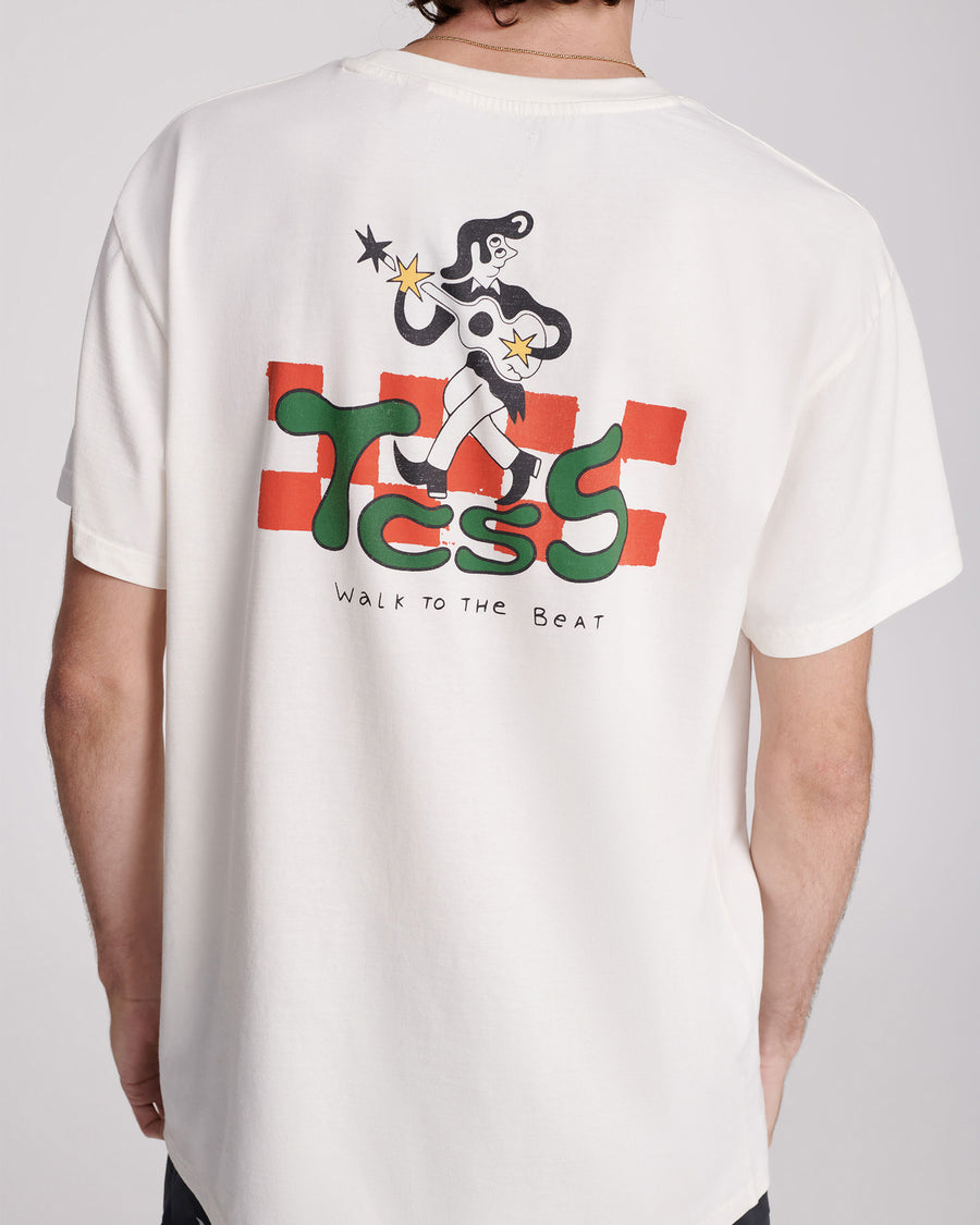 BEAT TEE - VINTAGE WHITE