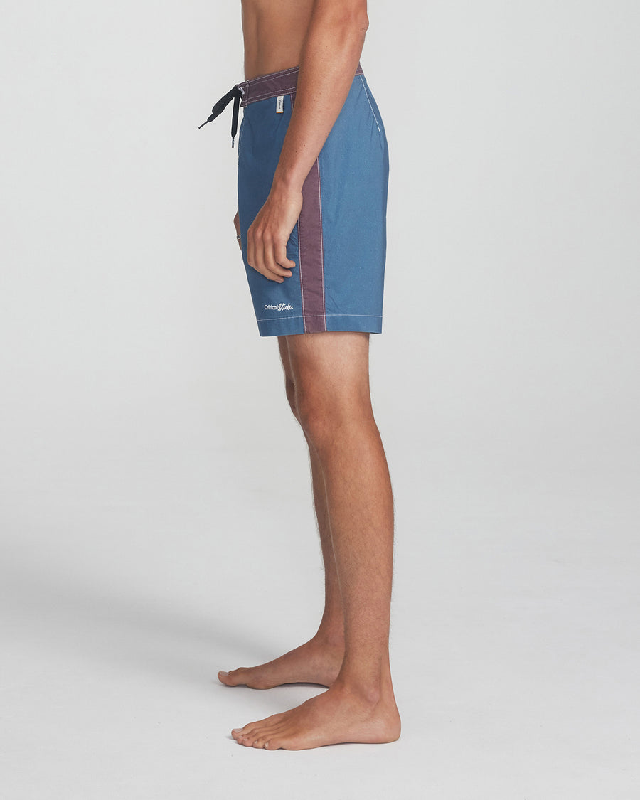 Cahoots Contrast Boardshort  - Aegean