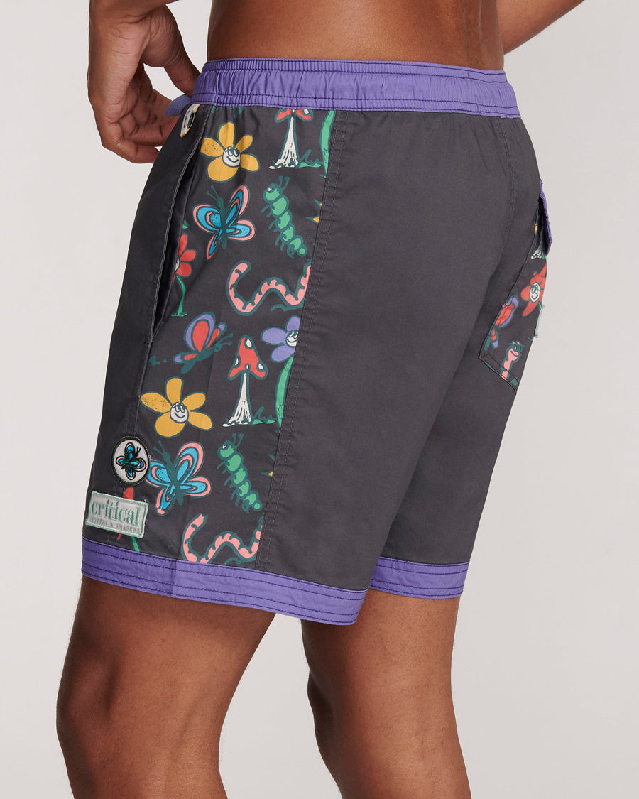 Criticals Mixed Tape Trunk - Black