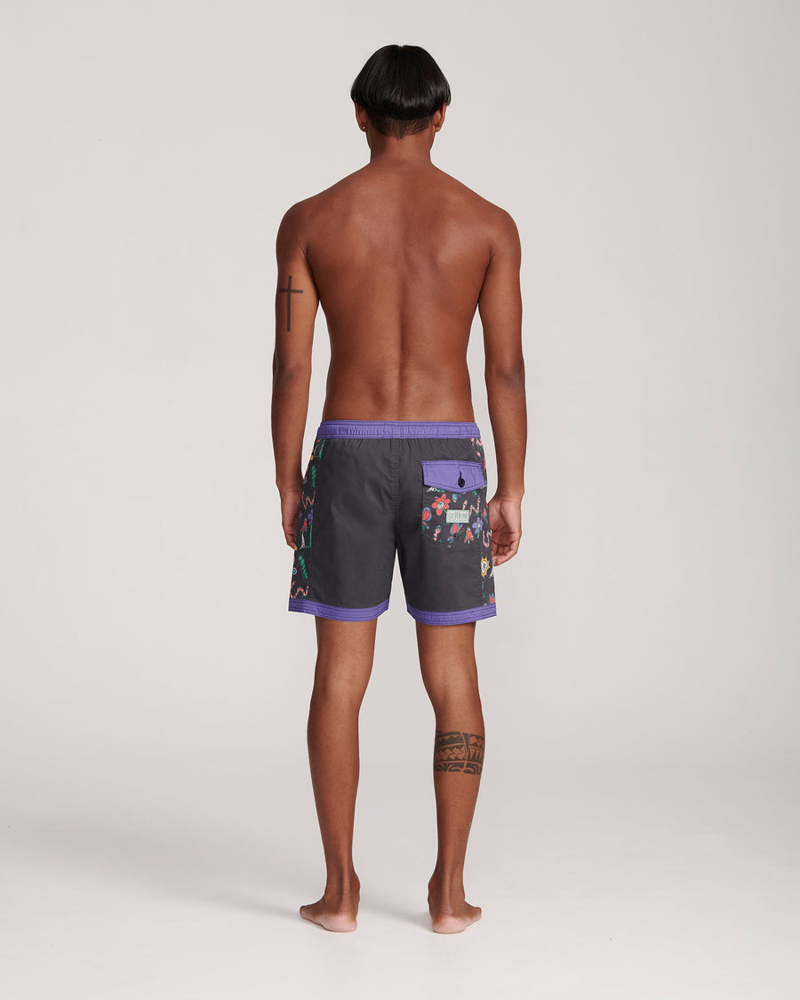 Criticals Mixed Tape Trunk - Black