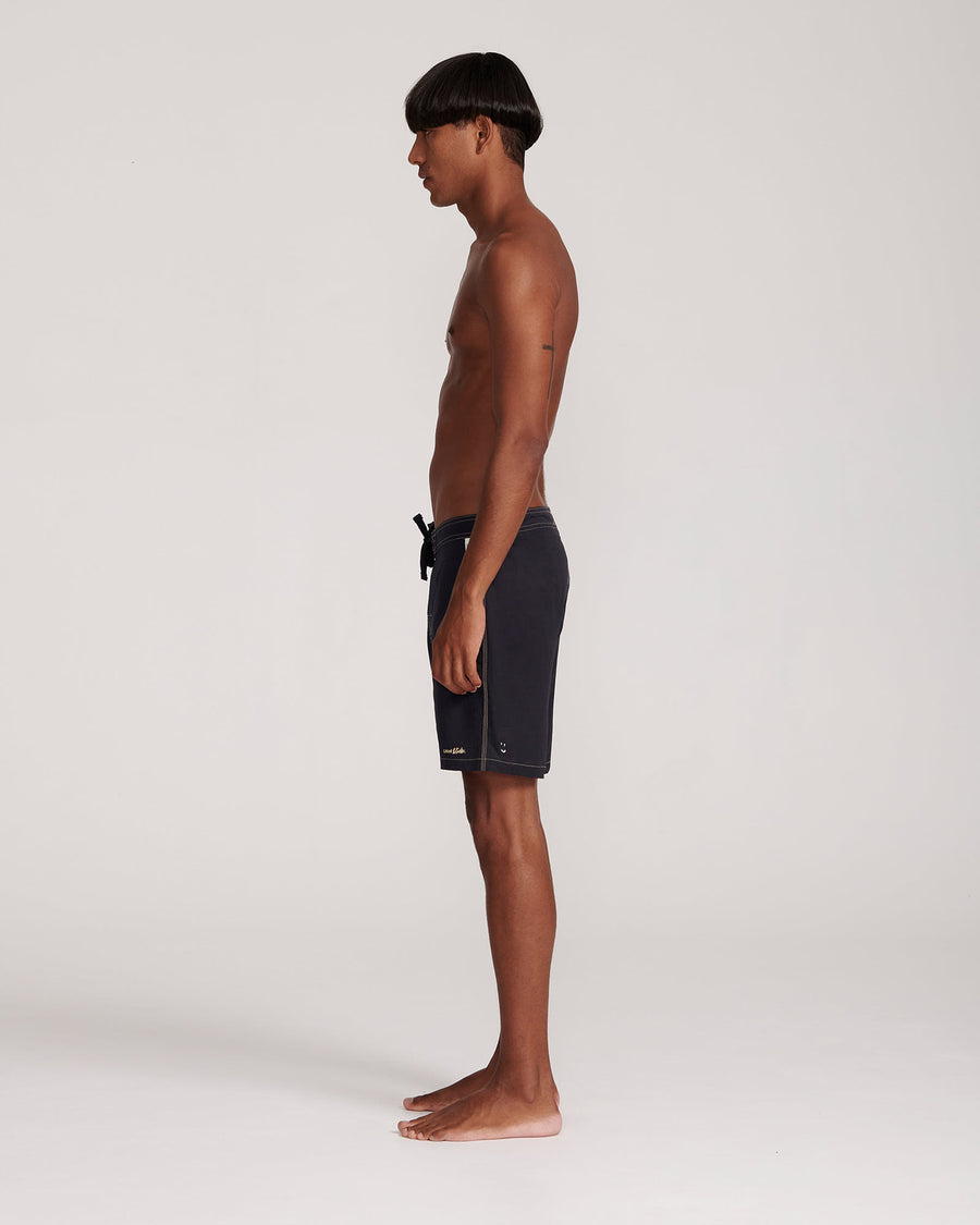 Cahoots 17" Boardshort - Black