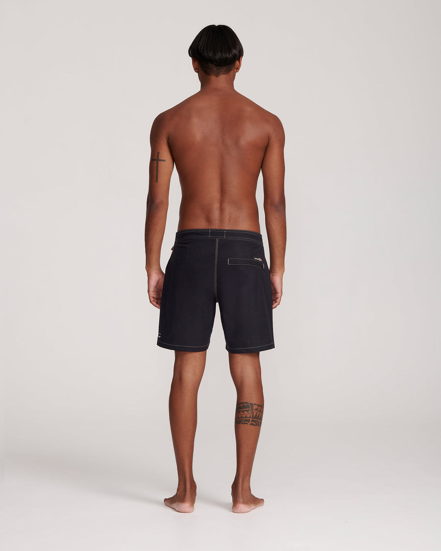 Cahoots 17" Boardshort - Black