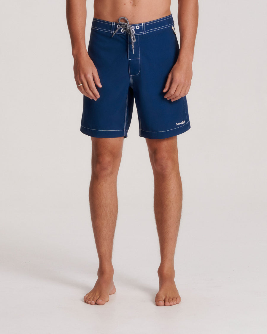 Cahoots 17" Boardshort - Worker Blue