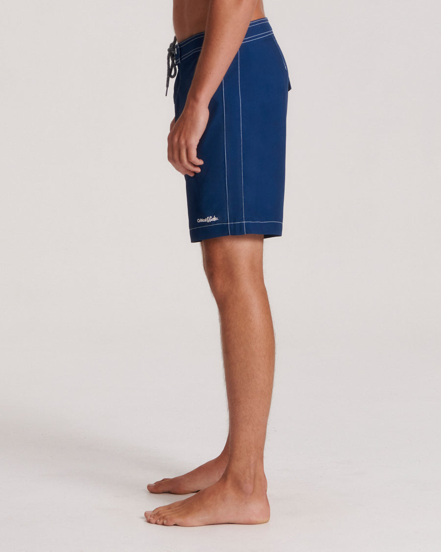 Cahoots 17" Boardshort - Worker Blue