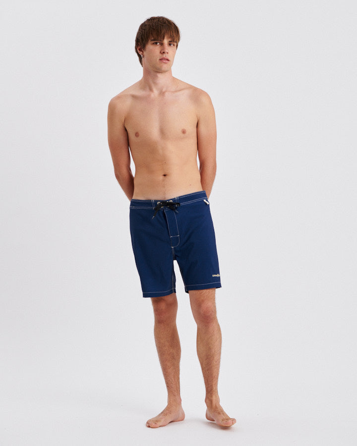 Cahoots 17" Boardshort - Worker Blue