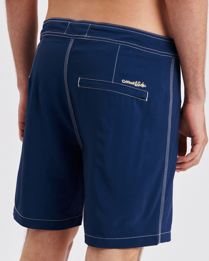 Cahoots 17" Boardshort - Worker Blue