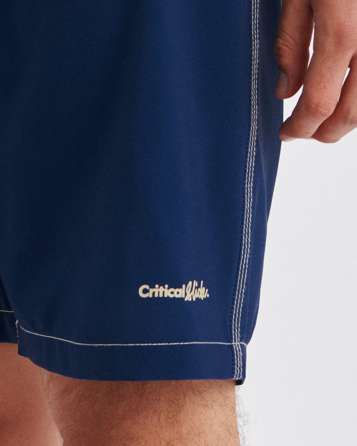 Cahoots 17" Boardshort - Worker Blue