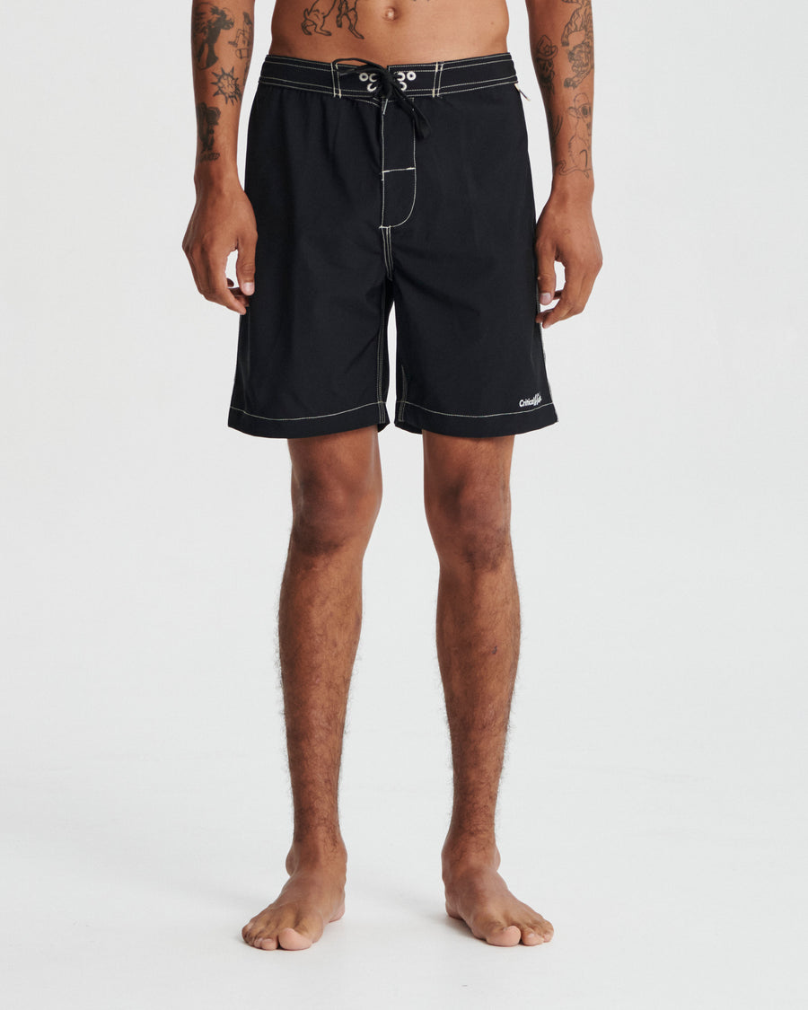 Cahoots 17" Boardshort - Black