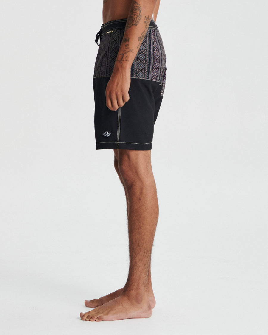 Trader 18" Boardshort - Black