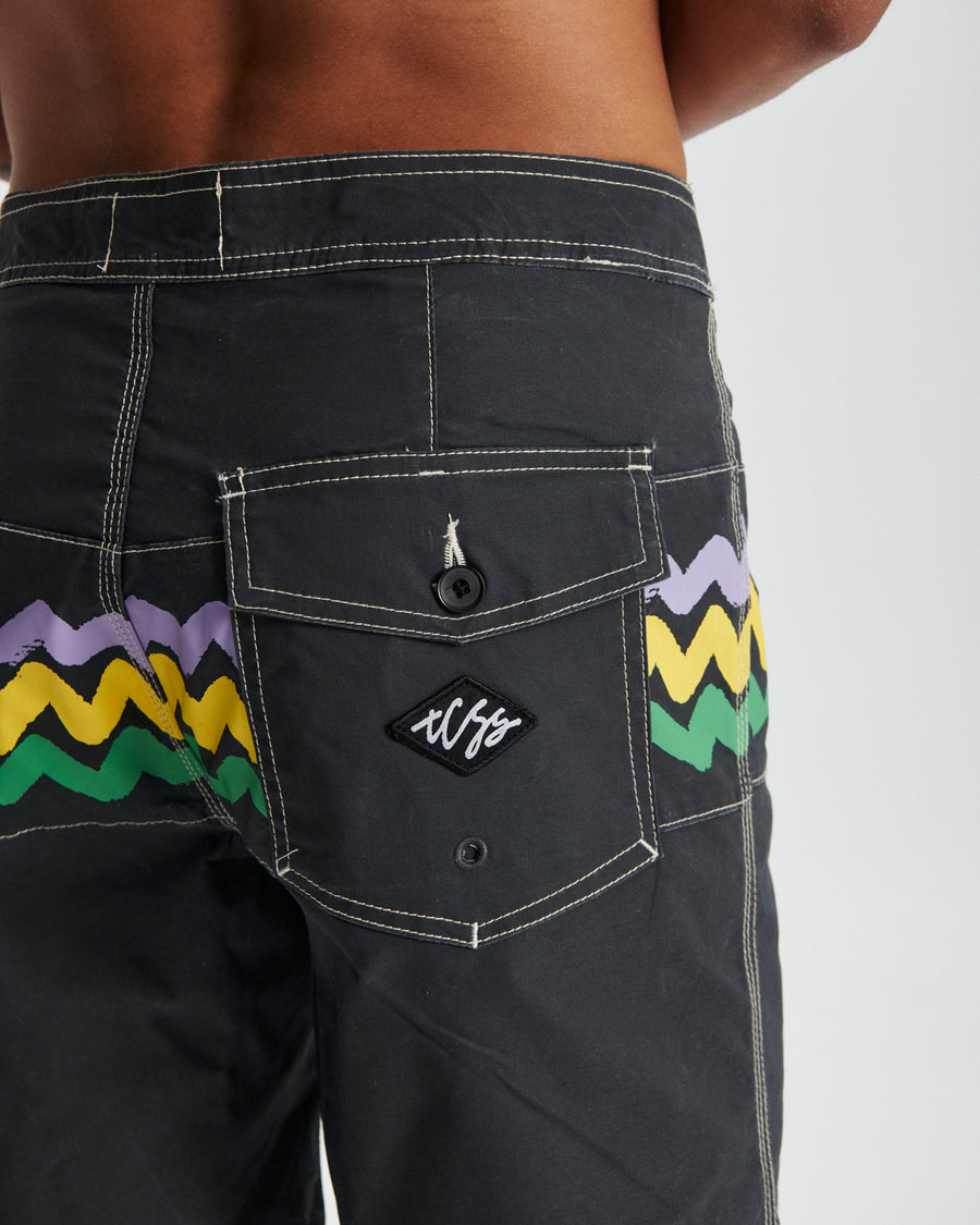 Disco 18" Boardshort - Black