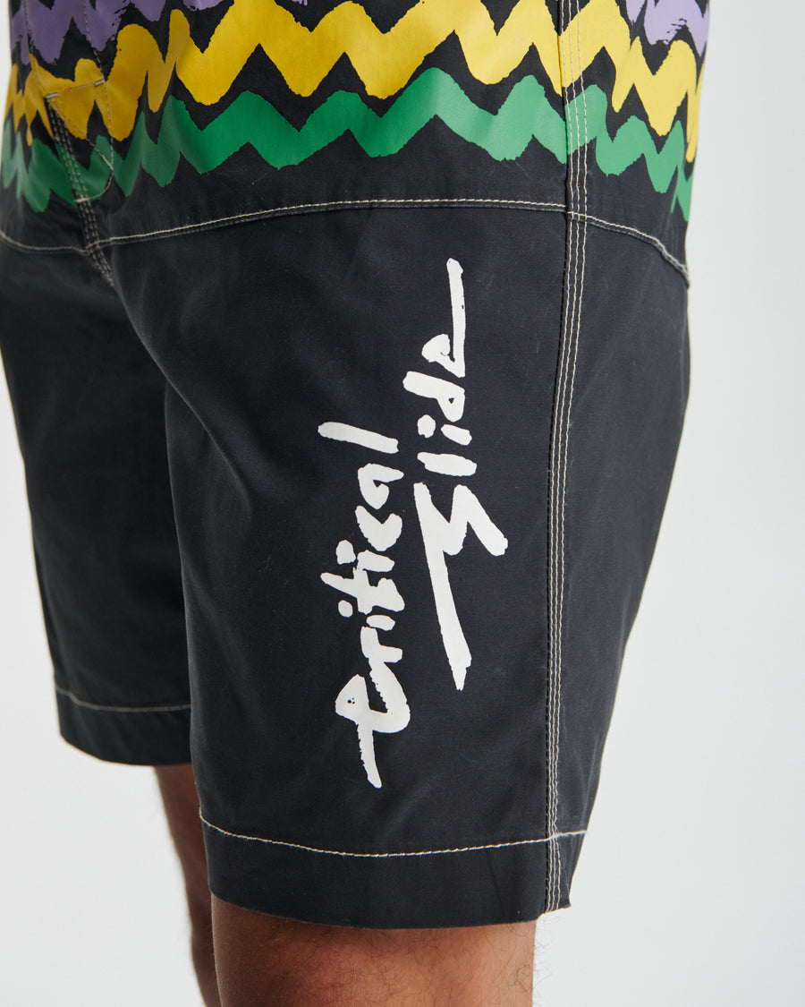 Disco 18" Boardshort - Black