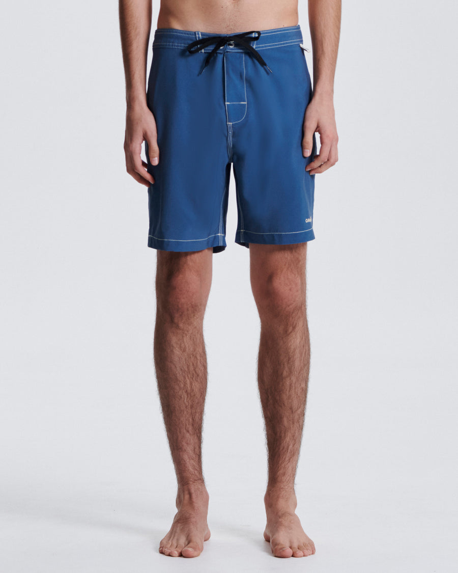 Cahoots 17" Boardshort - Dusty Blue