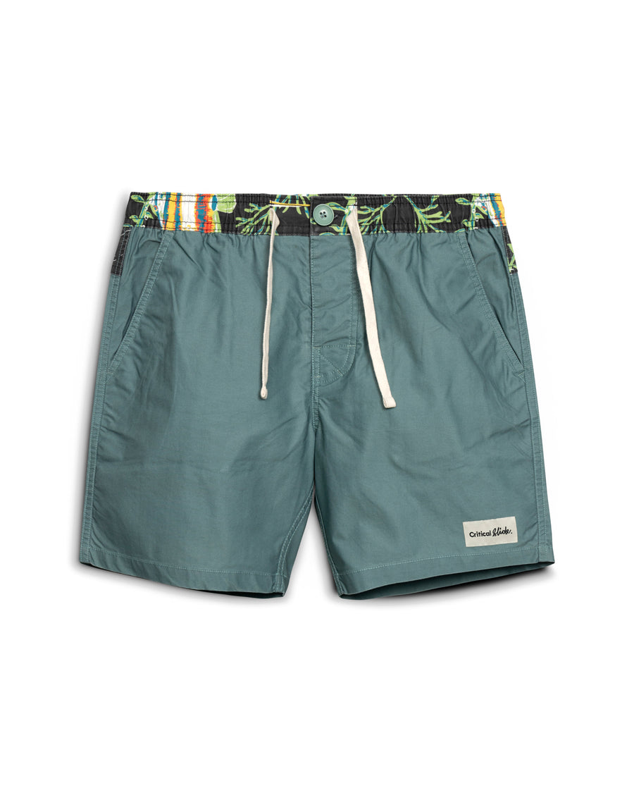 Tropical Plain Jane 16" Trunk - Green