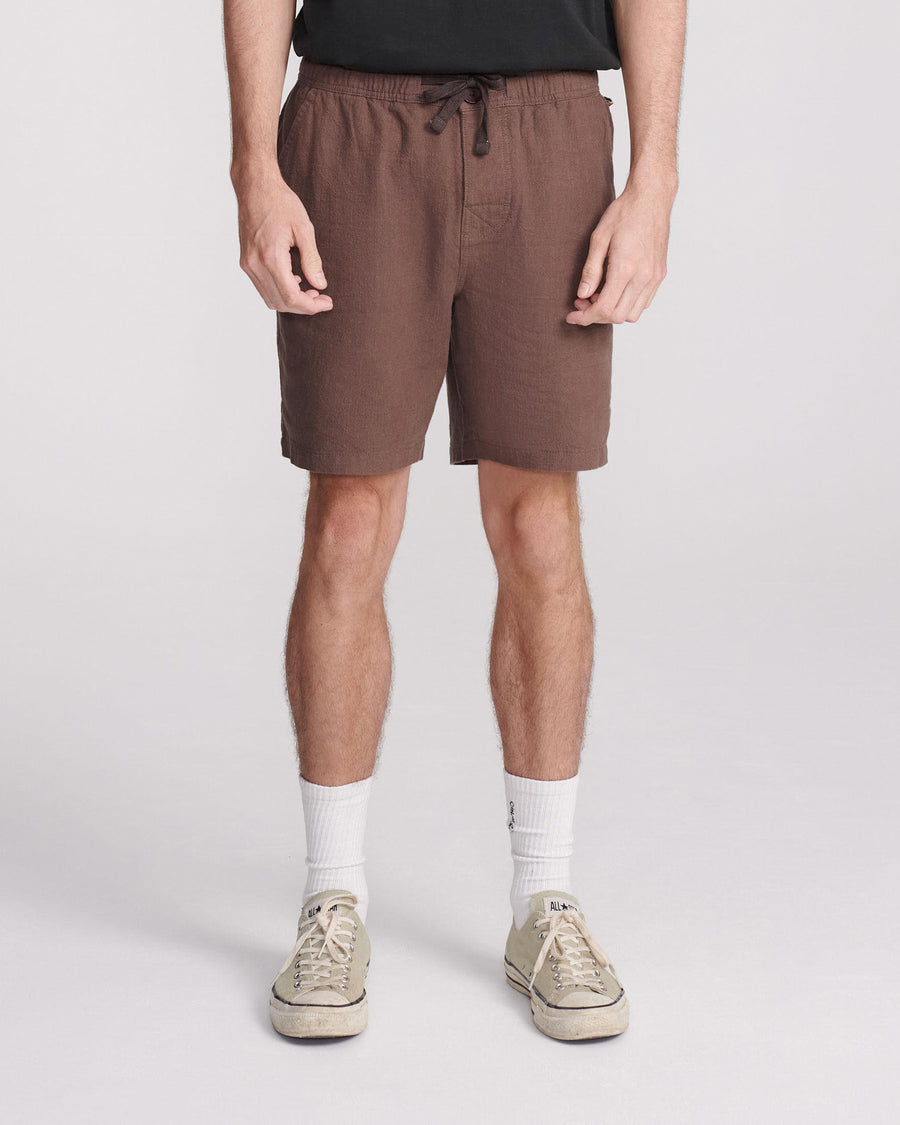 CRUISER LINEN WALKSHORT - PUTTY