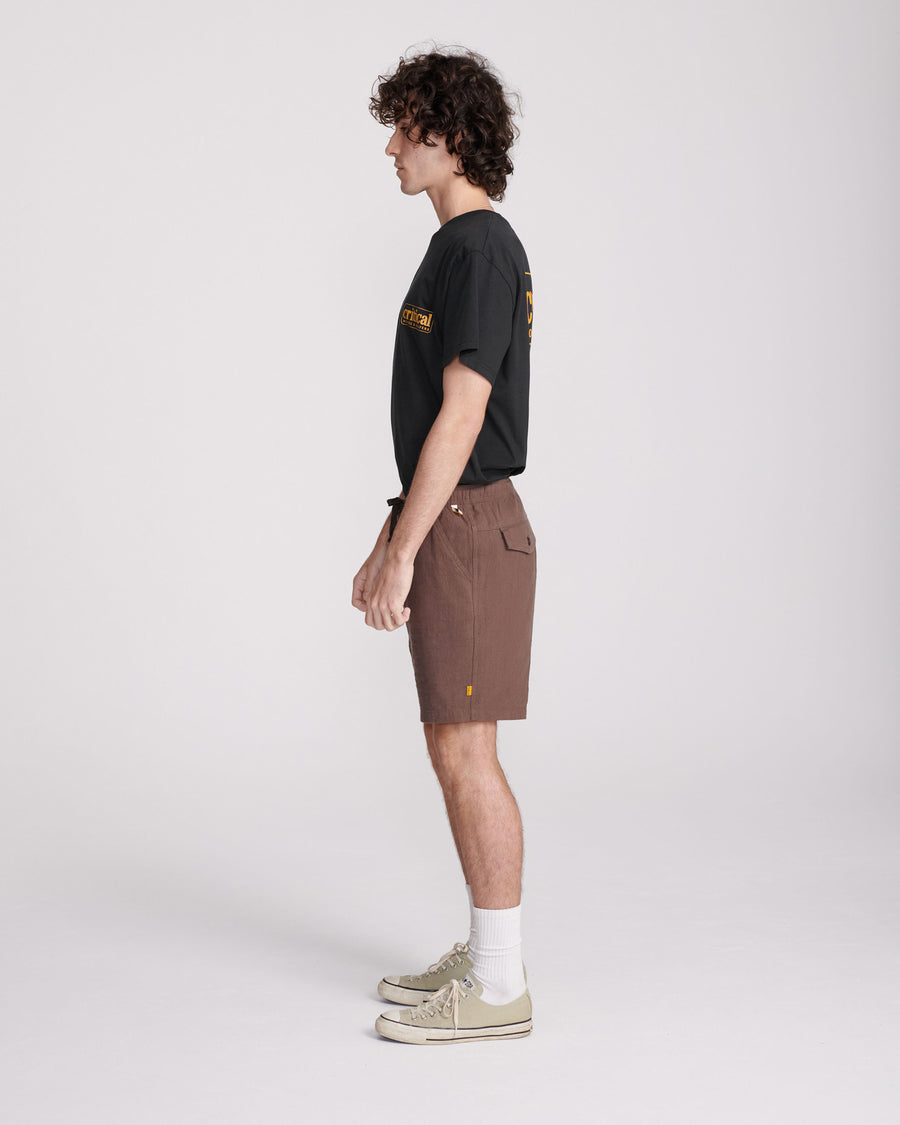 CRUISER LINEN WALKSHORT - PUTTY