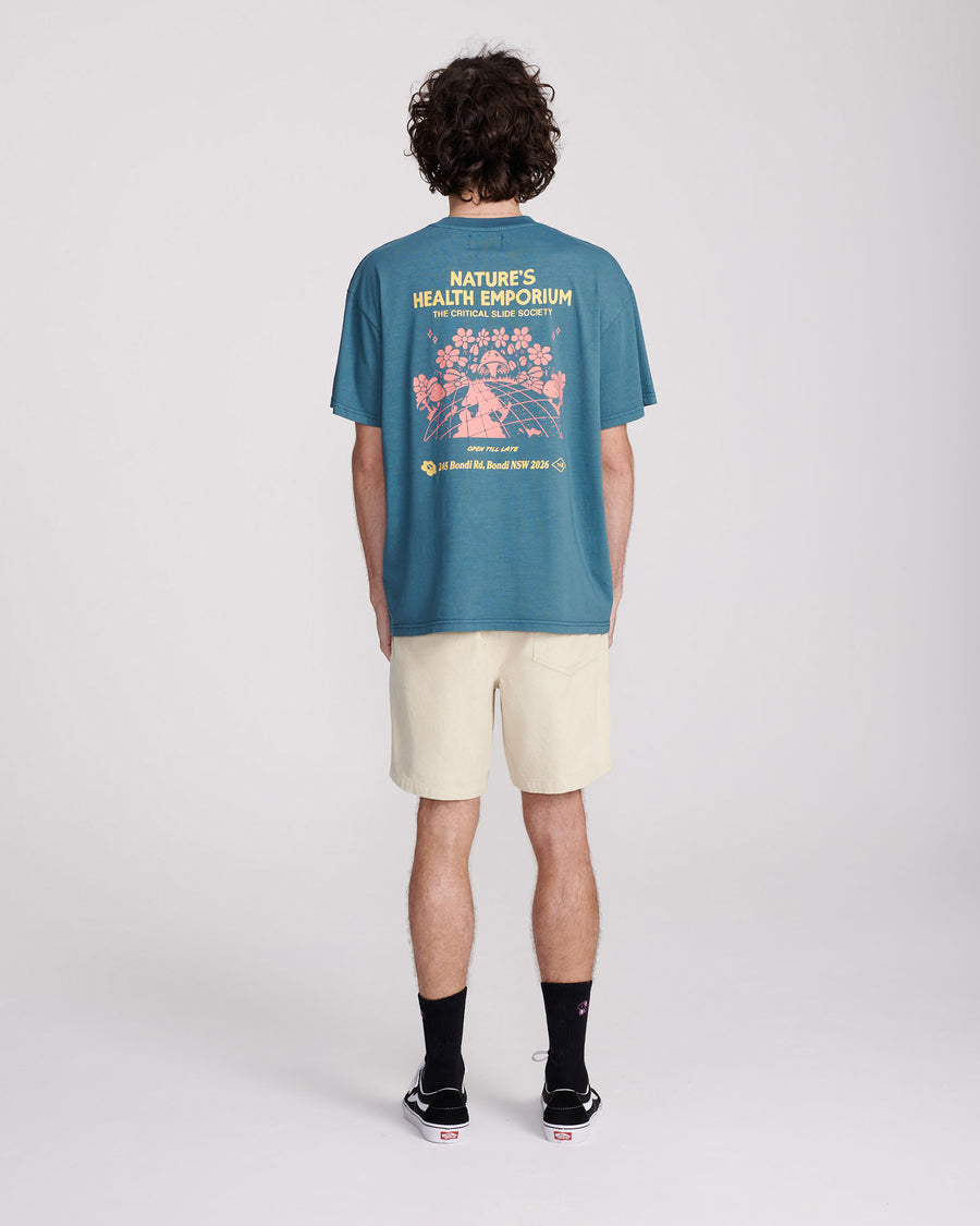 EMPORIUM TEE - TEAL