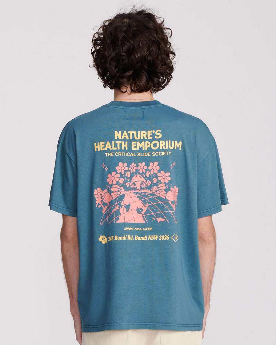 EMPORIUM TEE - TEAL