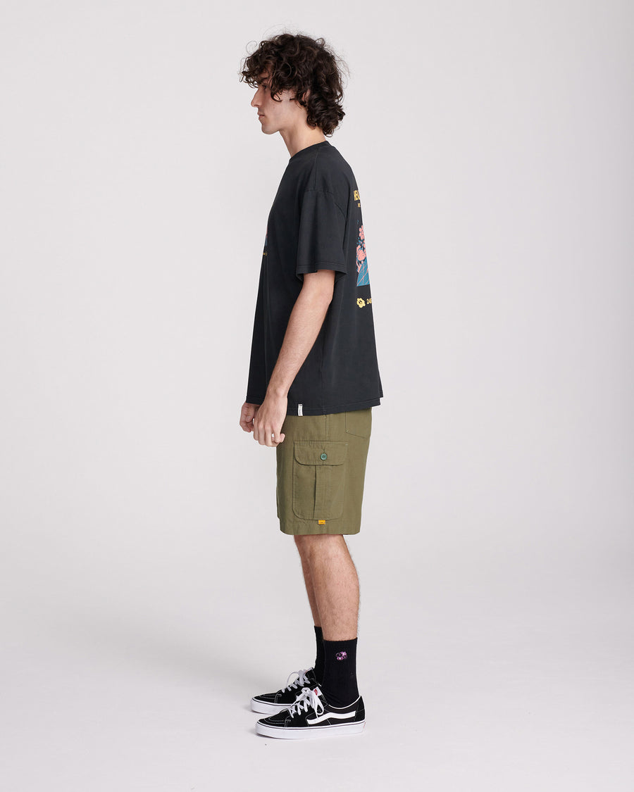 EMPORIUM TEE - VINTAGE BLACK