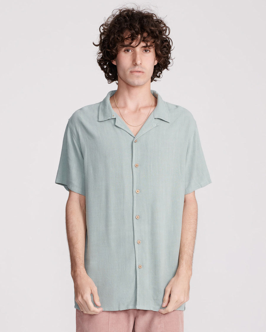 ERNIE SS SHIRT - SEAGRASS