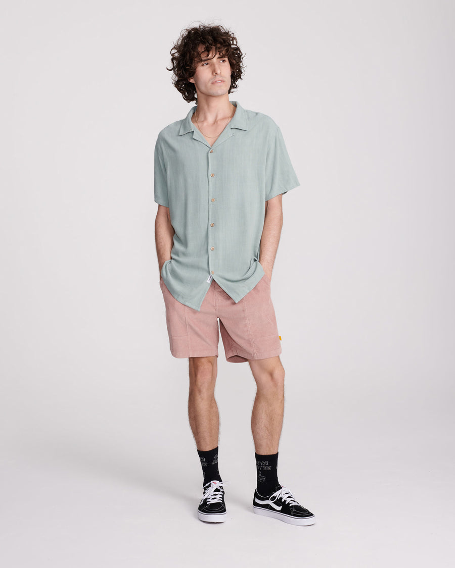 ERNIE SS SHIRT - SEAGRASS