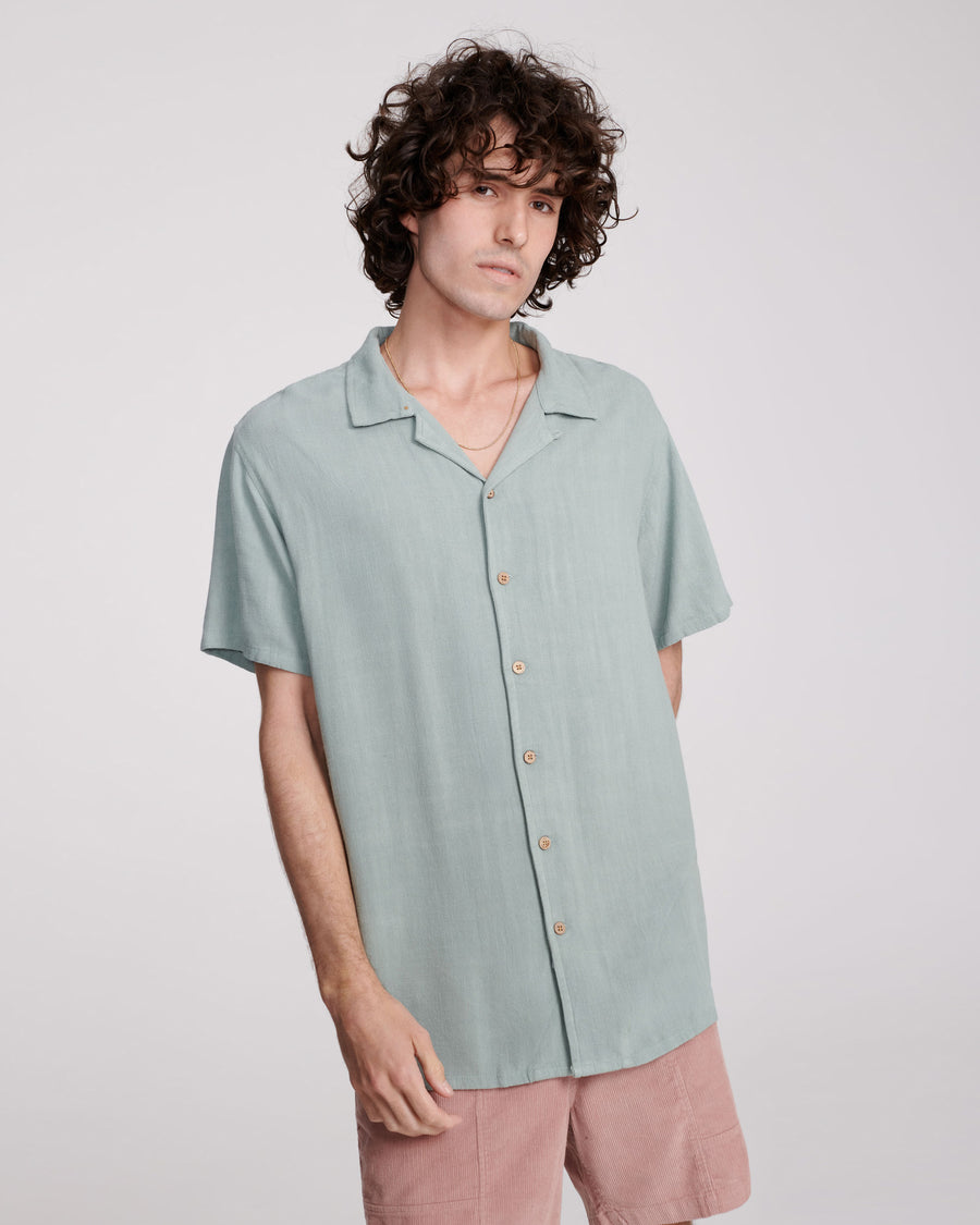 ERNIE SS SHIRT - SEAGRASS