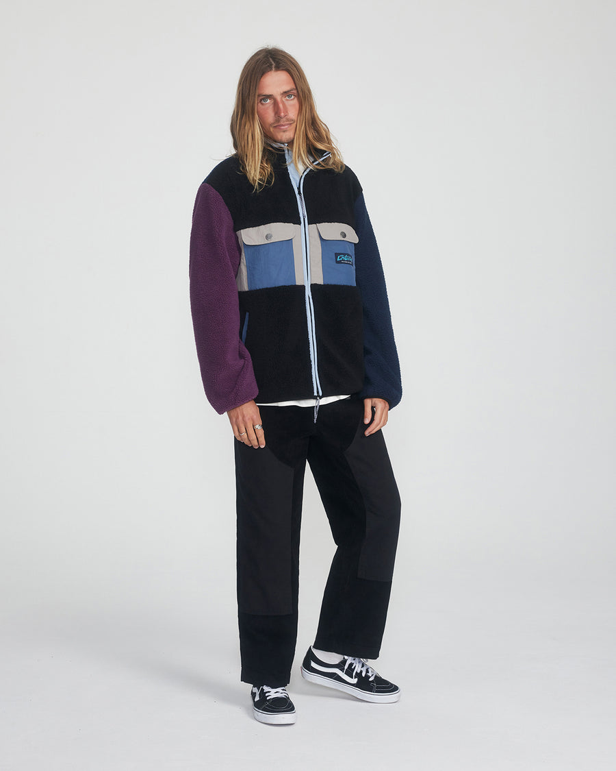 Dune Polar Fleece Jacket - Black