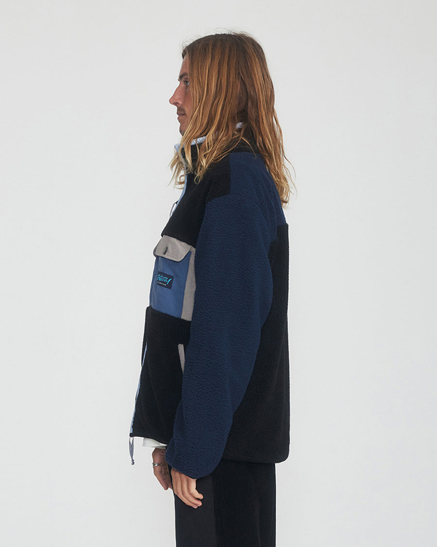 Dune Polar Fleece Jacket - Black