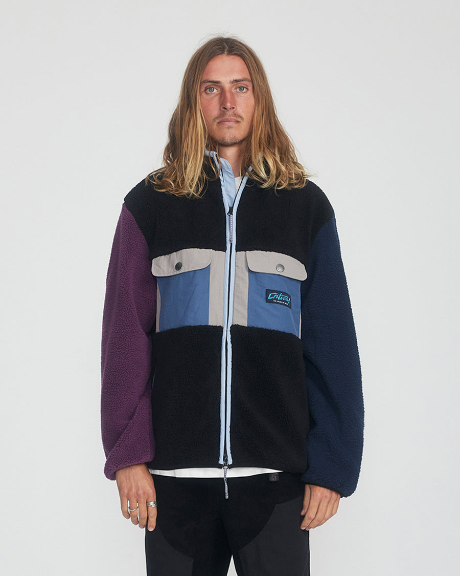 Dune Polar Fleece Jacket - Black