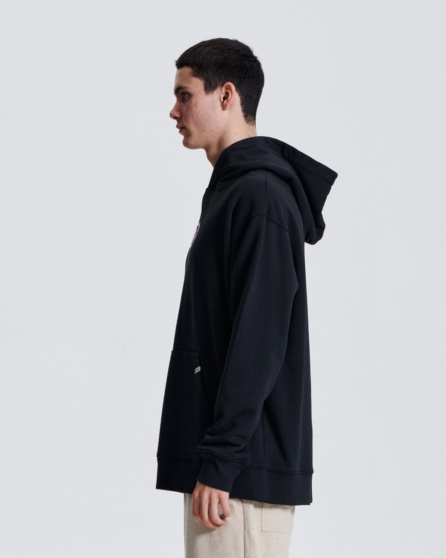 Burst Hoodie - Vintage Black