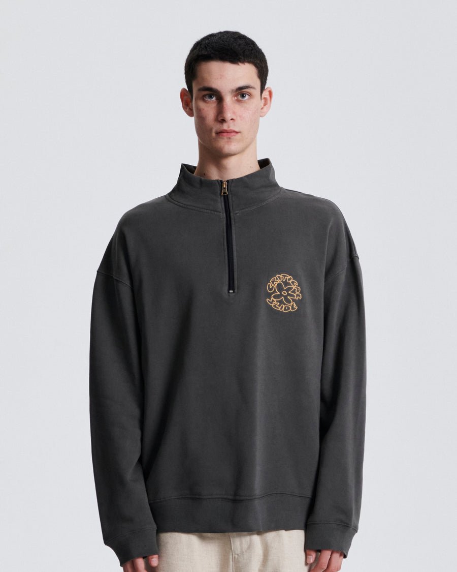 Bloom 1/4 Zip Fleece - Ashphalt