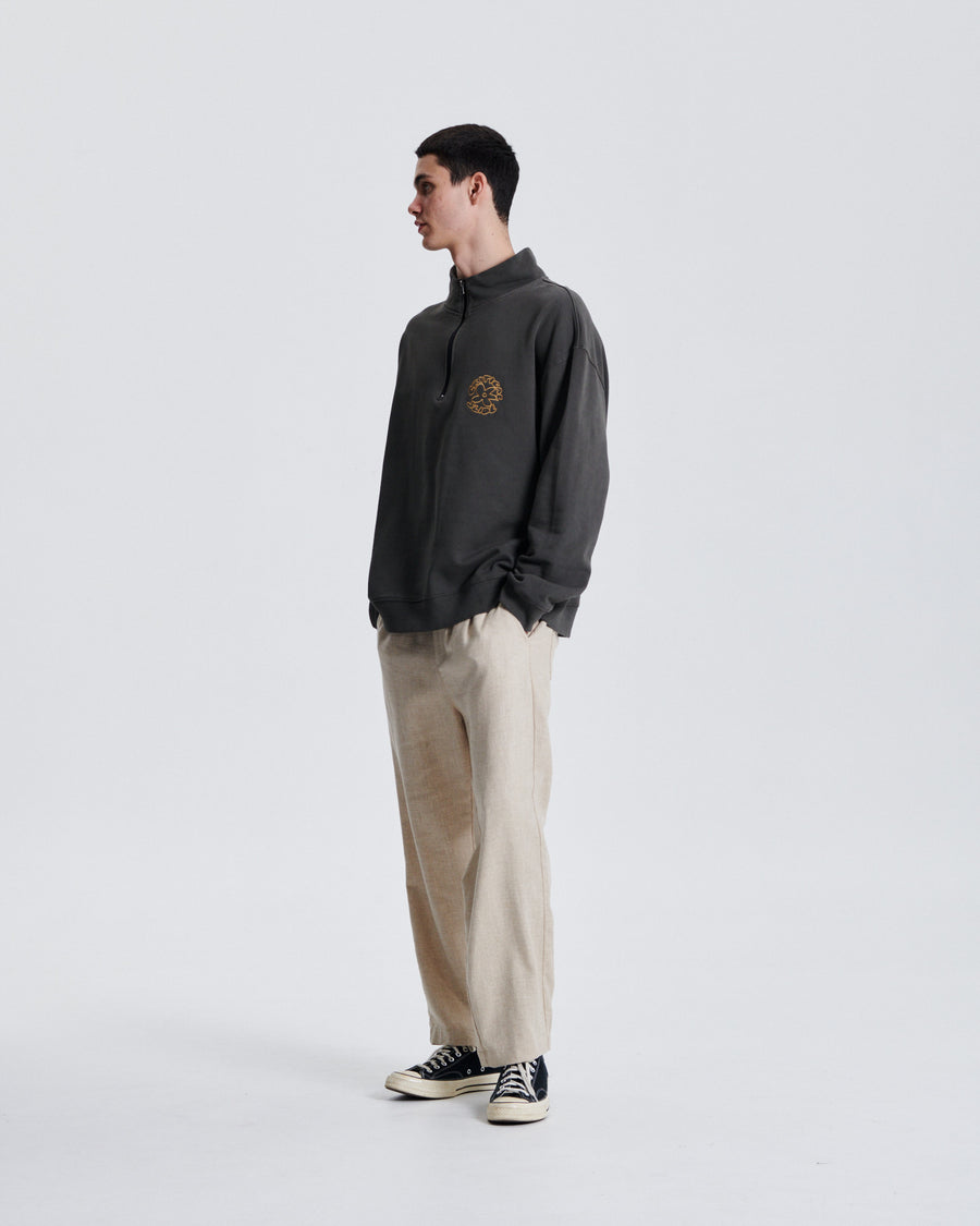 Bloom 1/4 Zip Fleece - Ashphalt